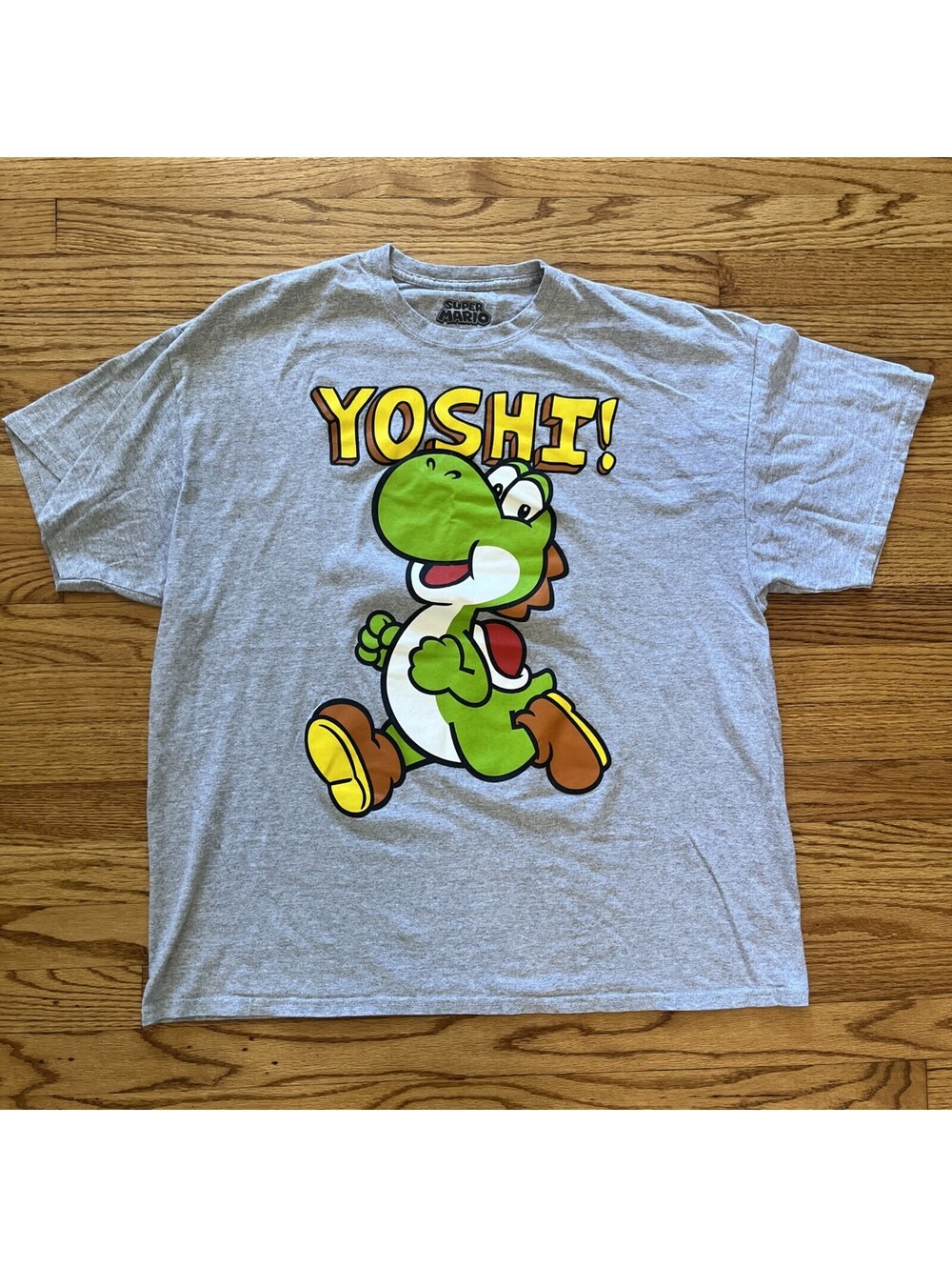 VINTAGE STYLE SUPER MARIO BROS. YOSHI Nintendo T-Shirt Size XXLarge 2XL